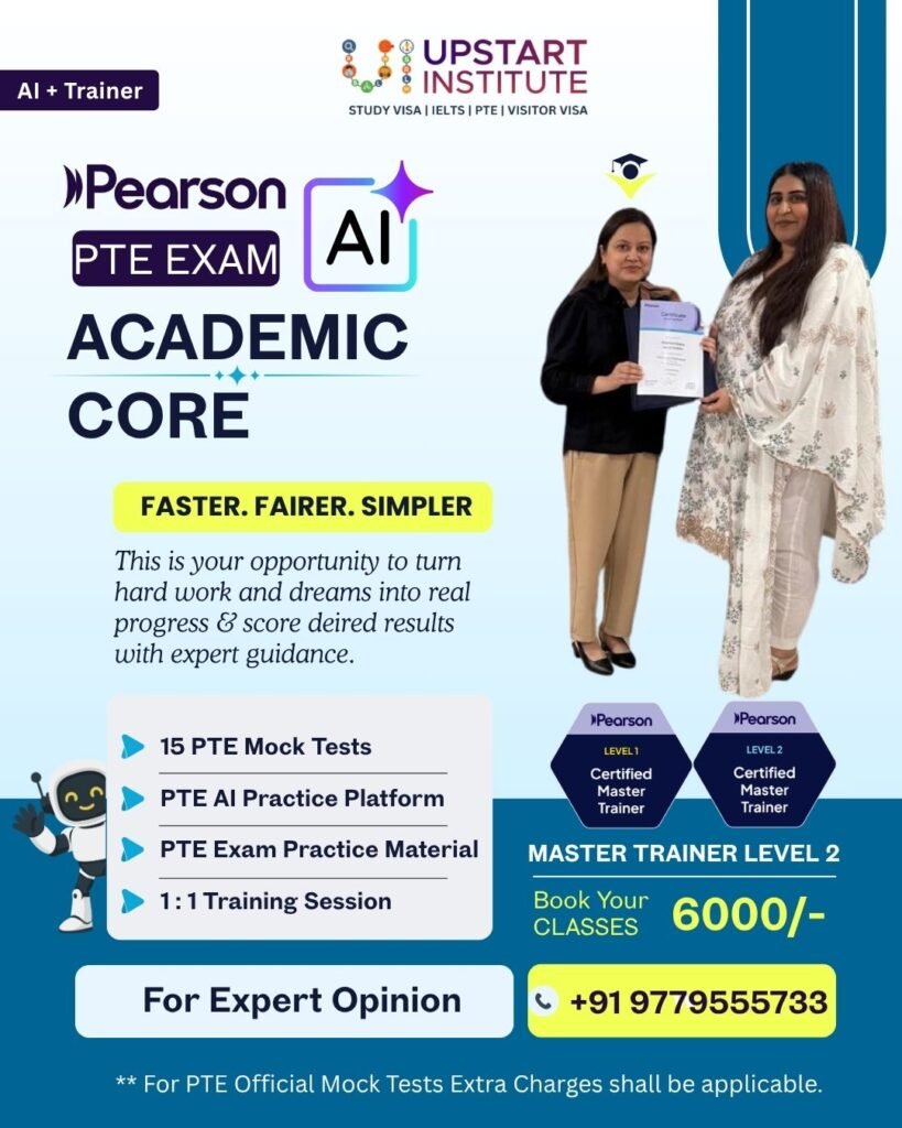 Best PTE Trainer in Phagwara with AI+ Human Trainer